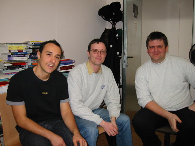 Peter, Martin and Helmut